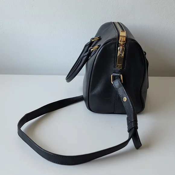 Saint Laurent Black Leather Bag - Picture 4 of 7